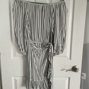 Off the shoulder dress